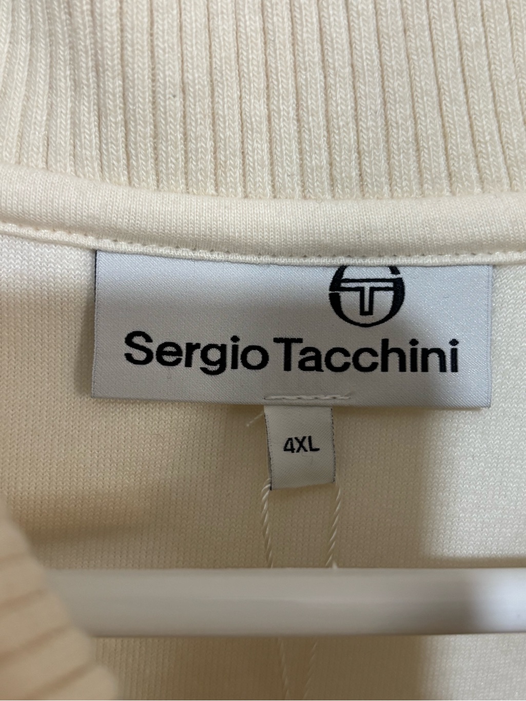 Sergio Tacchini Cream Valor Sweatsuit Mens. — image 2 of 8